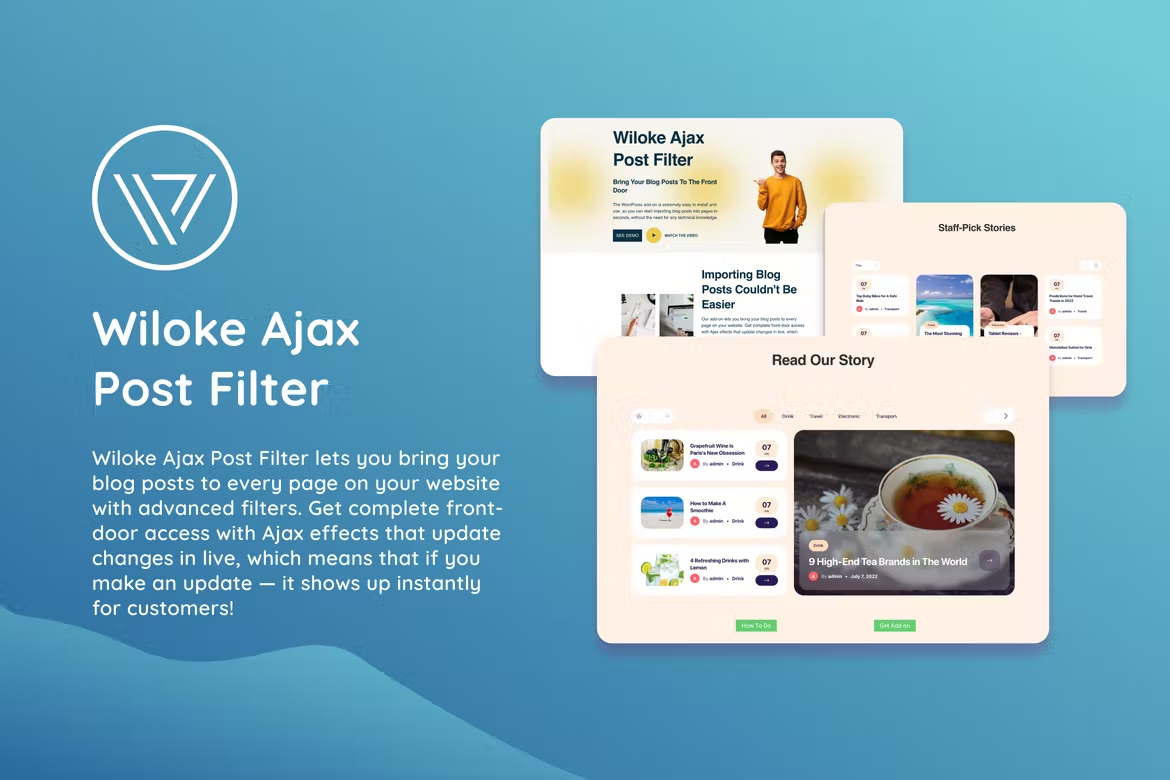 Wiloke Ajax Post Filter v1.0插图