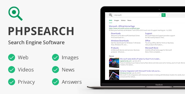 phpSearch v5.2.0 - 搜索引擎平台插图