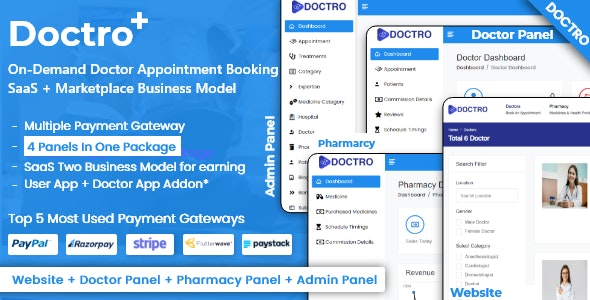 On-Demand Doctor Appointment Booking SaaS Marketplace Business Model v8.1.0 - 按需医生预约插图