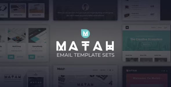 Matah v2.2.1 - 响应式电子邮件集插图