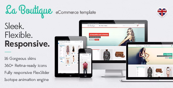 La Boutique • Responsive eCommerce Template v10.0插图