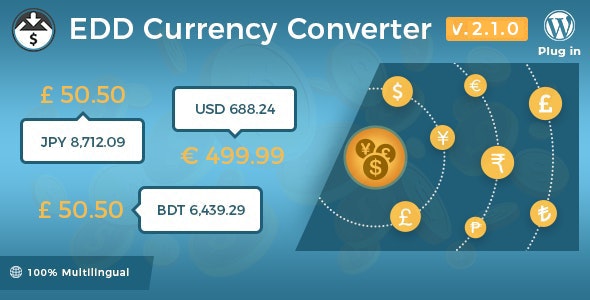 Easy Digital Downloads Currency Converter v2.2.0