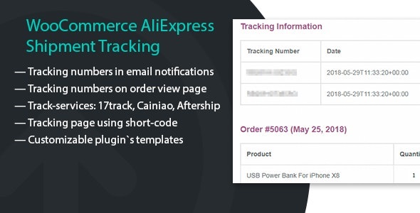 WooCommerce AliExpress Shipment Tracking v1.1.11
