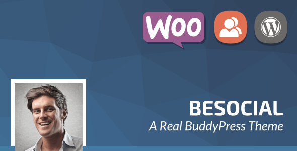 Besocial v4.7 - BuddyPress 社交网络和社区 WordPress 主题