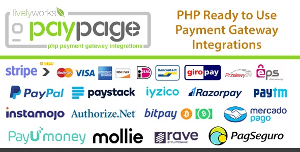 PayPage v2.0.0 - PHP 准备使用支付网关集成