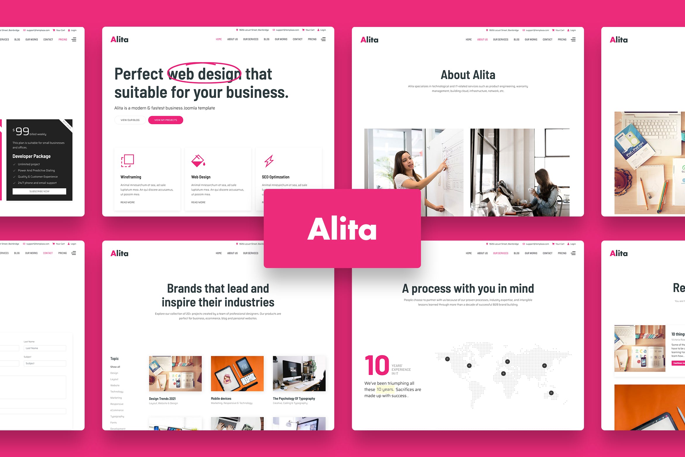 Alita v1.0.2 - Web Studio Joomla 模板