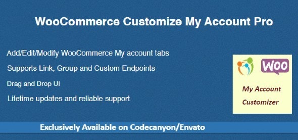 WooCommerce Customize My Account Pro v2.6.1