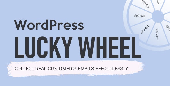 WordPress Lucky Wheel v1.2.3（已汉化） - 幸运轮盘旋转抽奖插件