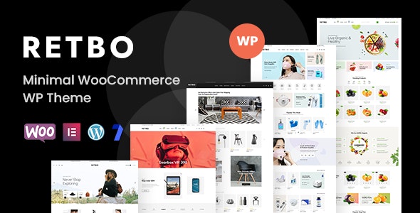 Retbo v1.2.6 - 最小的 WooCommerce WordPress 主题