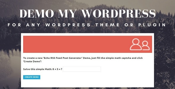 Demo My WordPress v1.0.9.1（已汉化） - Temporary WordPress Install Creator插图