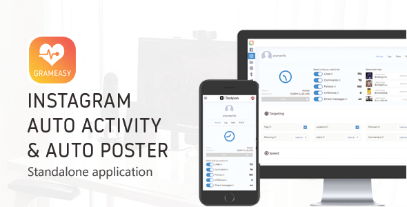 GramEasy v8.0.7 - Instagram Auto Post & Activity (Standalone script)插图