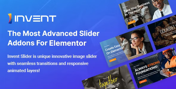 Invent Slider for Elementor v1.0.2插图