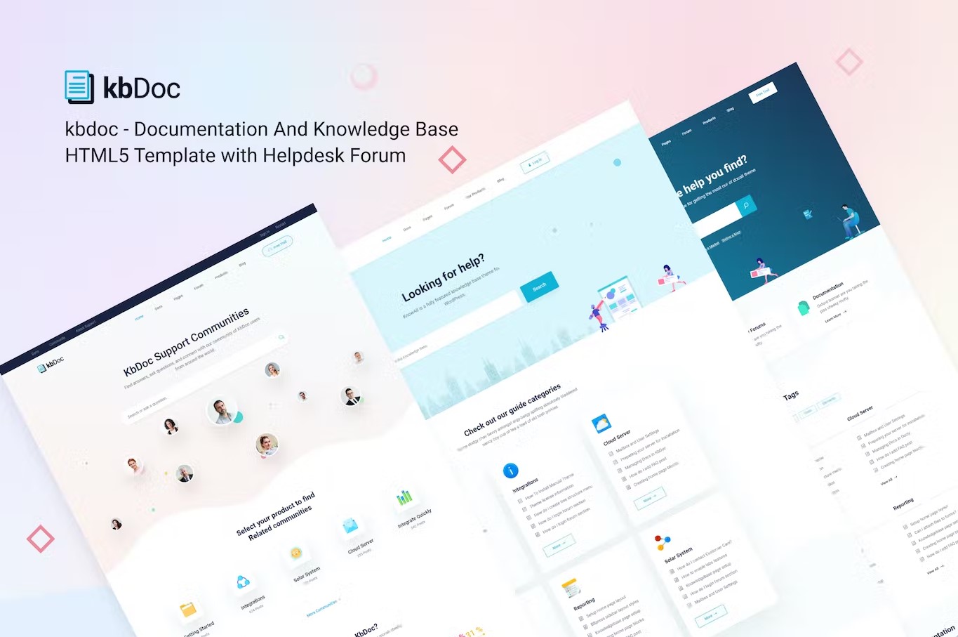 kbDoc v24 February 2021 - 文档和论坛 HTML 模板插图