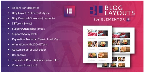 Blog Layouts for Elementor v1.7.0插图