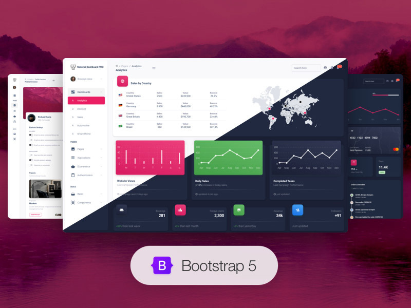 Material Dashboard 2 Pro v3.0.5插图