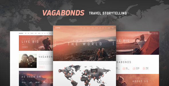 Vagabonds v1.3.5 - 个人旅游和生活方式博客主题