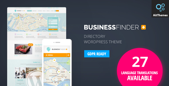 Business Finder v3.1.15 - WordPress 目录列表主题