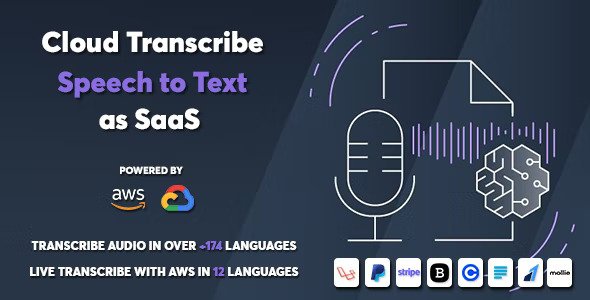 Cloud Transcribe v1.0.1 – 语音到文本即SaaS插图