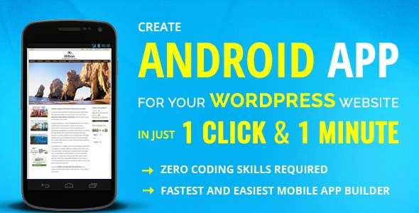 Wapppress Builds Android Mobile App for Any WordPress Website v5.0.8插图