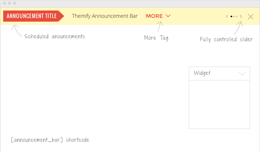 Themify – Announcement Bar v2.1.3插图