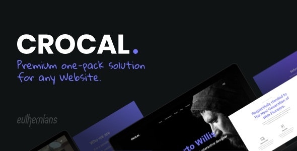 Crocal v2.2.1 - 响应式多功能 WordPress 主题