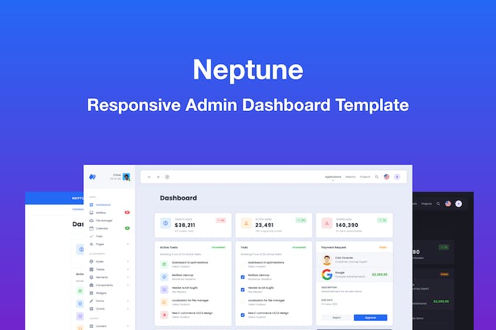 Neptune - Multi-Purpose Bootstrap 5 Admin Dashboard Template v1.2