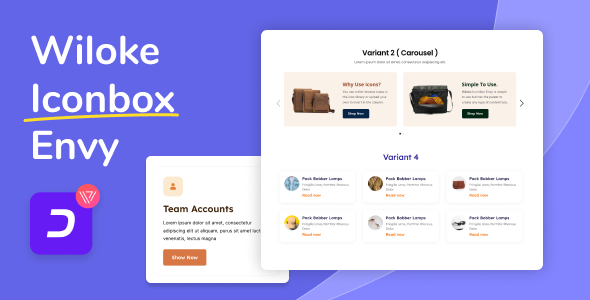 Wiloke Icon Box Envy For Elementor v1.0.17