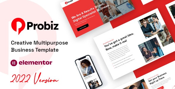 Probiz v4.0 - WordPress 商业和企业主题