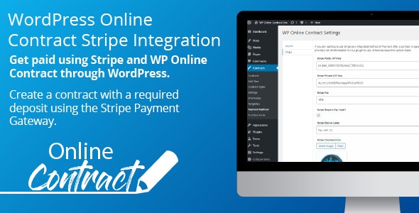 WP Online Contract Stripe Payments v2.1.3