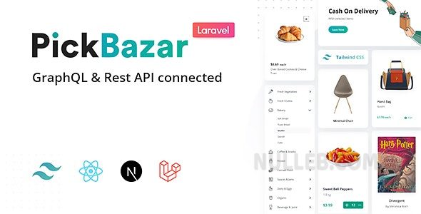 Pickbazar Laravel v11.10.0 – React、Next、REST 和 GraphQL 电子商务与多供应商