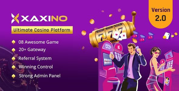 Xaxino v3.0 – Ultimate Casino Platform