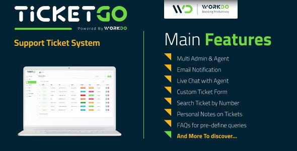 TicketGo v4.2.2（已汉化97%） – 工单系统源码