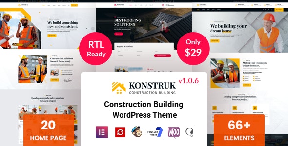 Konstruk v1.1.1 - 建设 WordPress 主题插图