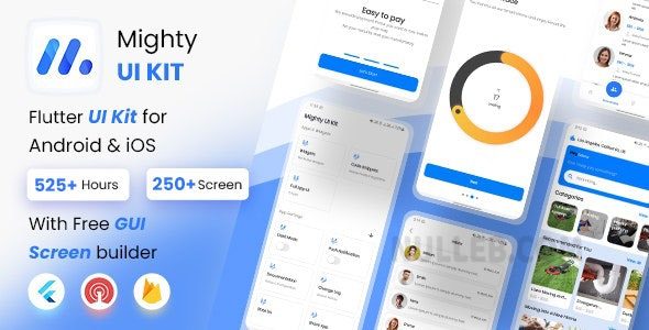 MightyUIKit v3.13.0 – 带有 Screen Builder 的 Flutter 2.0 UI 套件插图