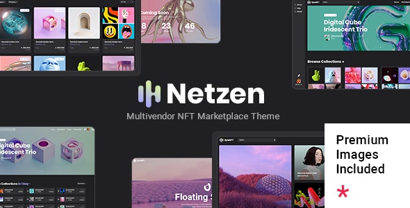 Netzen v1.0 - 多供应商 NFT 市场主题