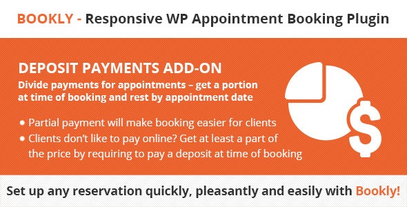 Bookly Deposit Payments (Add-on) v3.1