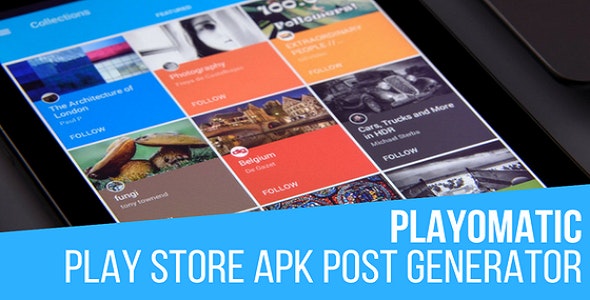 Playomatic v1.8.6 - WordPress Play Store 自动帖子生成器插件