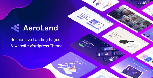 AeroLand v1.6.6 - App登陆软件建站WordPress主题