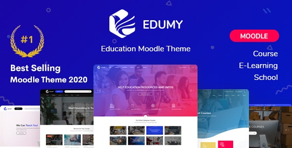 Edumy v4.0.2 - Premium Moodle LMS 主题 Edumy