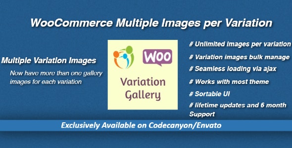 WooCommerce Multiple Images per Variation v1.3.2插图