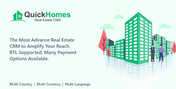 QuickHomes v1.3 – 房地产 CMS PHP 源码插图