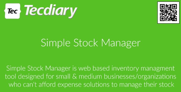 Simple Stock Manager v3.0.0插图