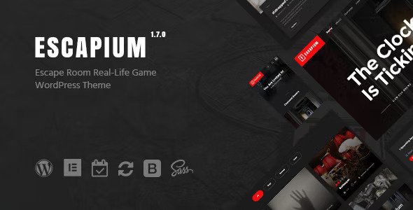 Escapium v1.7.0 – Escape Room Game WordPress 主题