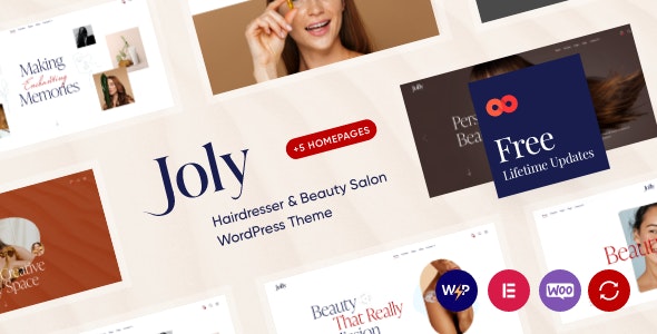 Joly v1.3 - Hairdresser & Beauty Salon WordPress Theme插图