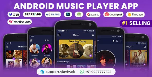 Android Music Player v10.0 – Online MP3 (Songs) App插图