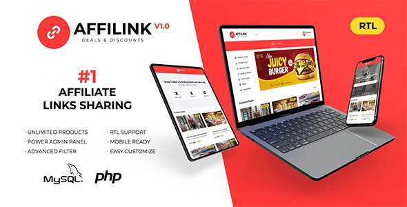 AffiLink v2.4.0 – 联盟链接共享平台插图