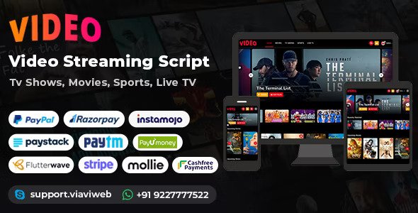 Video Streaming Portal (TV Shows, Movies, Sports, Videos Streaming, Live TV) v2.3插图