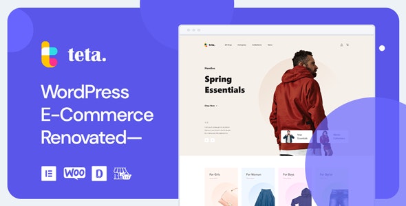 Teta v3.0.1 – WooCommerce WordPress 主题插图