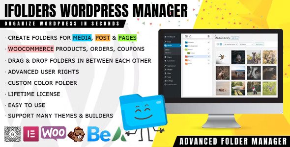 iFolders v1.3.7 – 终极 WordPress 和 Woo 文件夹管理器插图