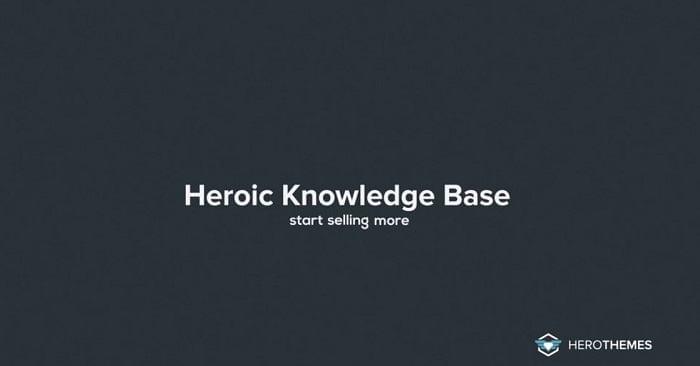 Heroic Knowledge Base Plugin v3.3.0 - HeroThemes